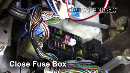 2002 Suzuki Vitara Fuse Diagram